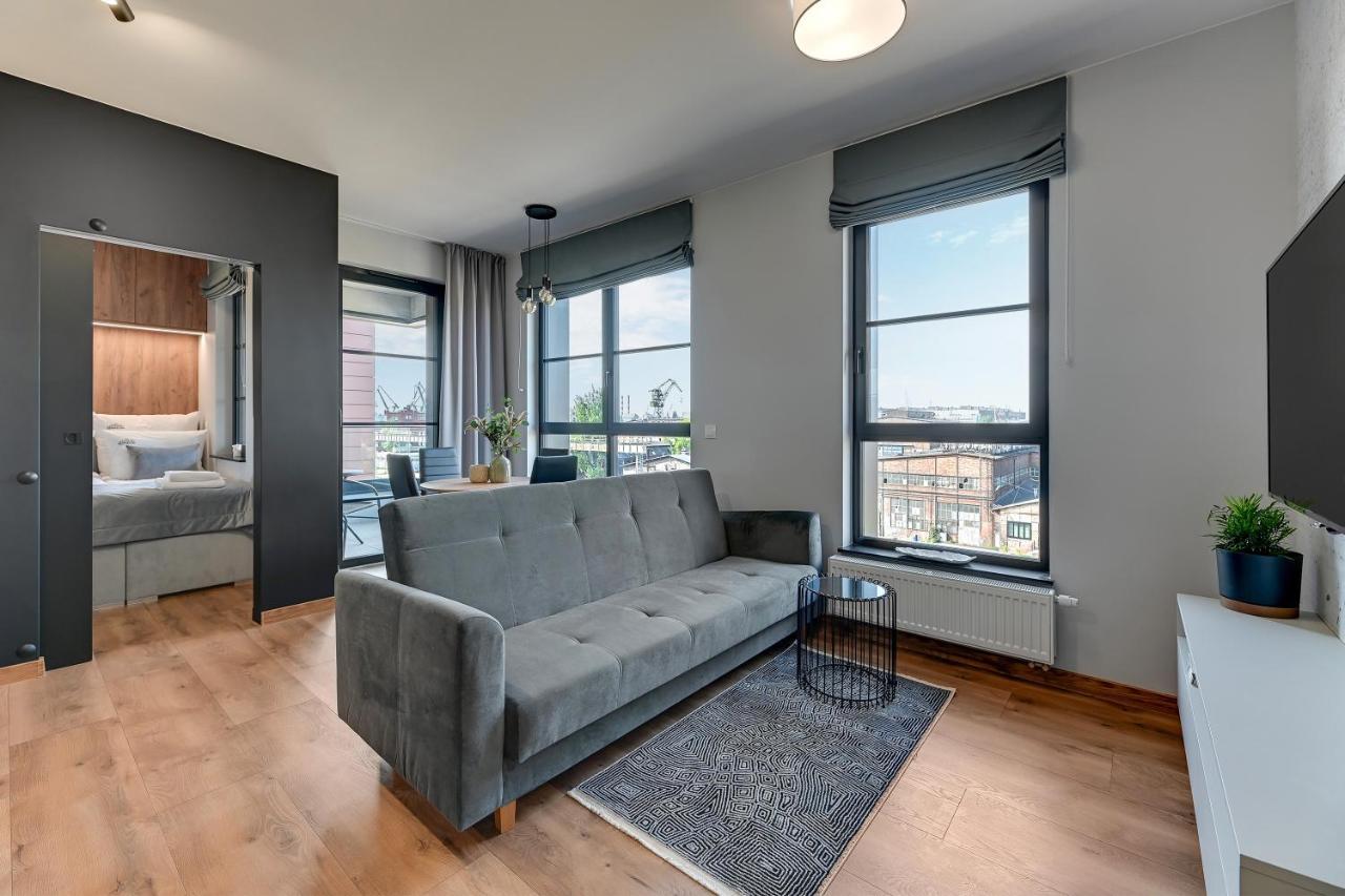 Doki Living & Foodhall By Downtown Apartments Gdańsk Exterior foto